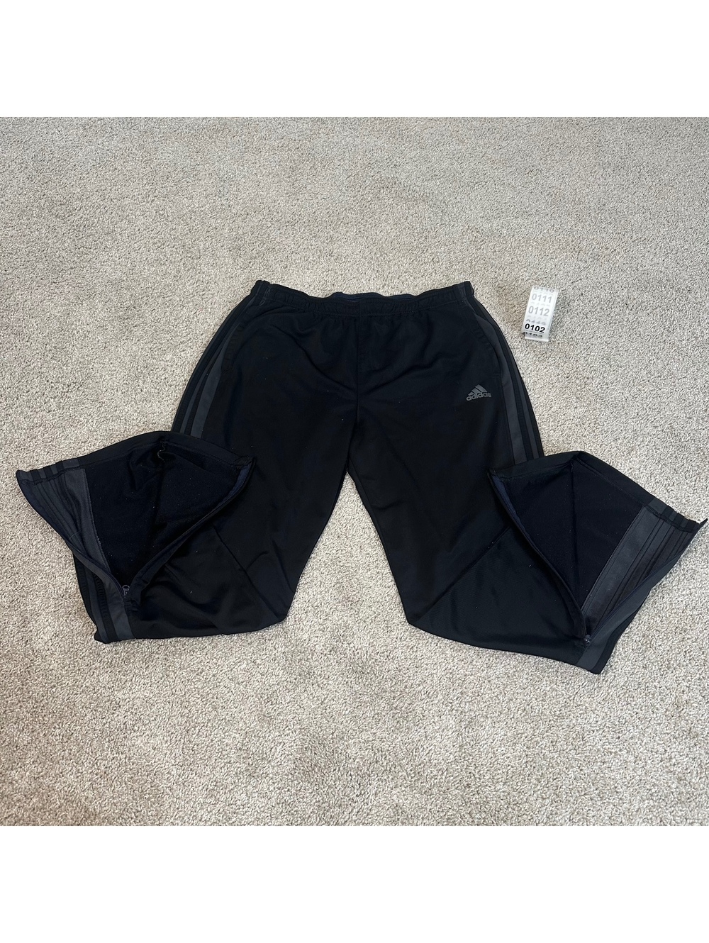 Adidas black Primegreen athletic pants
